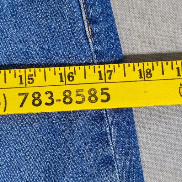 Levis 711 jeans women's W28/L32(29) medium washed denim blue skinny straight - Picture 13 of 16